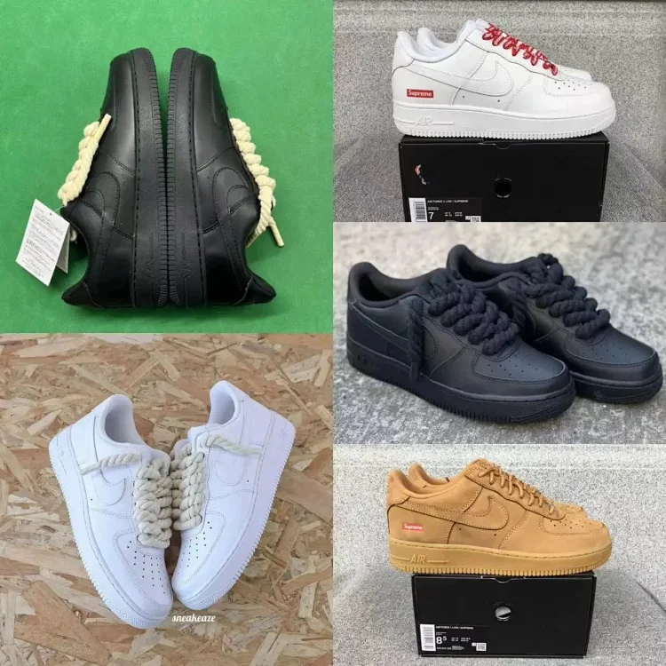 Nike AF1 Low AIR FORCE 1 twine shoelaces | 7450579938